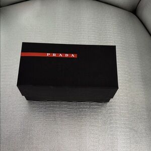 Prada Black Box with Red Accent